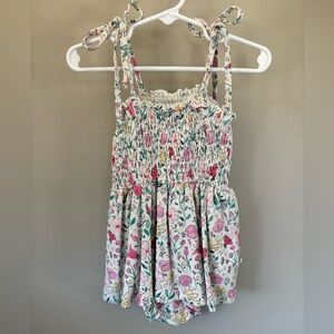 Caden Lane 18-24 months Floral Smocked Baby Romper